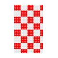 Classic plaid Crystal Bling Diamond Rhinestone Jewellery stickers for mobile phone cases covers - Red