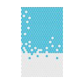 Gradient Crystal Bling Diamond Rhinestone Jewellery stickers for mobile phone cases covers - Blue