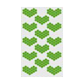 Heart shaped Crystal Bling Diamond Rhinestone Jewellery stickers for mobile phone cases covers - Green