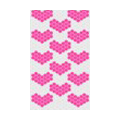 Heart shaped Crystal Bling Diamond Rhinestone Jewellery stickers for mobile phone cases covers - Pink