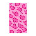 Leopard Crystal Bling Diamond Rhinestone Jewellery stickers for cell phone cases covers - Pink