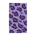 Leopard Crystal Bling Diamond Rhinestone Jewellery stickers for mobile phone cases covers - Blue