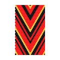 Stripe Crystal Bling Diamond Rhinestone Jewellery stickers for mobile phone cases covers - Red