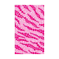 Zebra Crystal Bling Diamond Rhinestone Jewellery stickers for cell phone cases covers - Pink