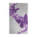 Butterfly Bling Crystal Diamond Rhinestone Jewellery stickers for mobile phone cases covers - Purple