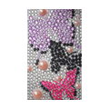 Butterfly Bling Diamond Crystal Rhinestone Jewellery stickers for mobile phone cases covers - Purple