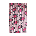 Leopard Crystal Bling Diamond Rhinestone Jewellery stickers for mobile phone cases covers - Pink