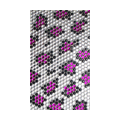 Leopard Crystal Bling Diamond Rhinestone Jewellery stickers for mobile phone cases covers - Purple