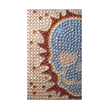 Skull Crystal Bling Diamond Rhinestone Jewellery stickers for mobile phone cases covers - Brown