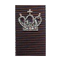 Crown Crystal Bling Diamond Rhinestone Jewellery stickers for mobile phone cases covers - Brown