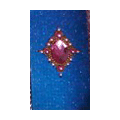 Gemstone Crystal Bling Diamond Rhinestone Jewellery stickers for mobile phone cases covers - Blue