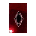 Gemstone Crystal Bling Diamond Rhinestone Jewellery stickers for mobile phone cases covers - Red