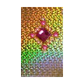 Gemstone Crystal Bling Diamond Rhinestone Jewellery stickers for mobile phone cases covers - Yellow