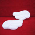 DIY Deco 3D doll White Wings Plastic Resin Cell Phone Crystal Case Cover
