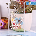 Angel gril Bling Crystal Case Flower Rhinestone Cover shell for OPPO U705T Ulike2 - Gold