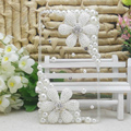 Daisy Flower Bling Crystal Case pearl Cover shell for OPPO finder X907 - White