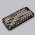 Steeple Rivet Bling Crystal Case Rhinestone Cover shell for iPhone 5 - Black